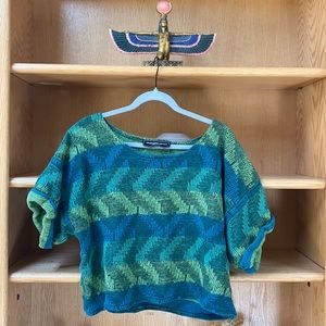 Vintage Crop Sweater